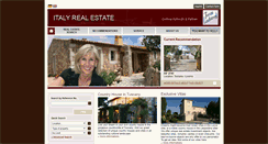 Desktop Screenshot of italy-realestate.com